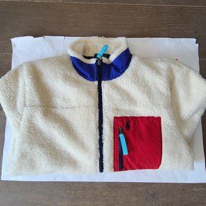 POLO RALPH LAUREN SHERPA JACKET MEN'S MEDIUM *USED
